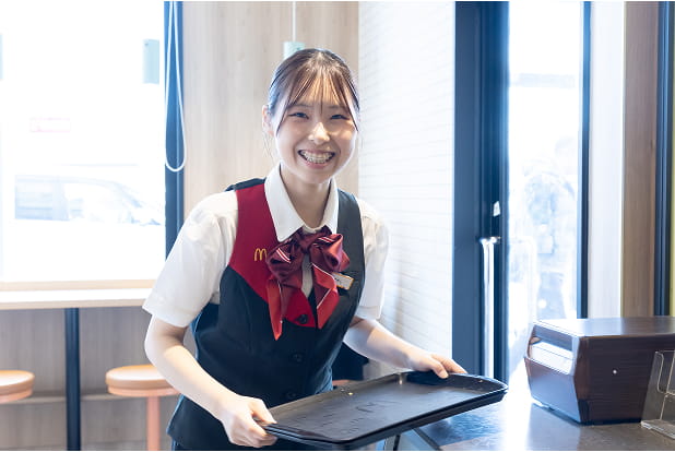 業務中の従業員