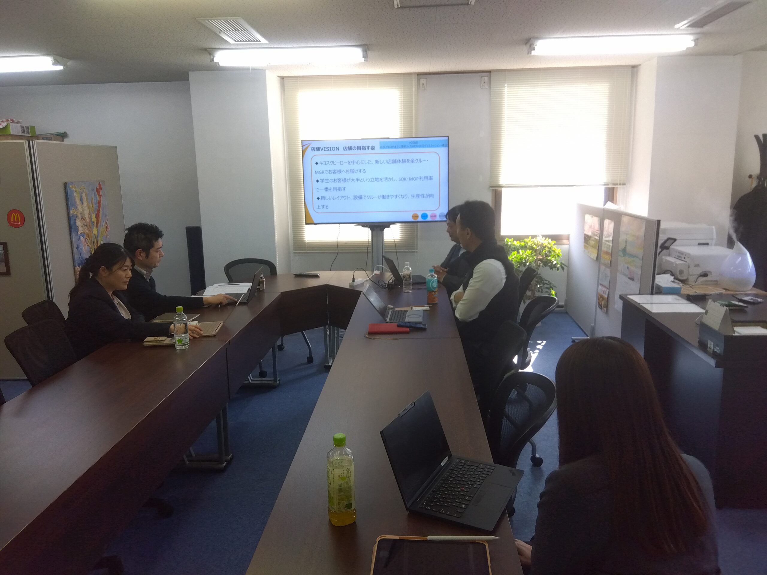 マクドナルド学園ゆめタウン店改装②